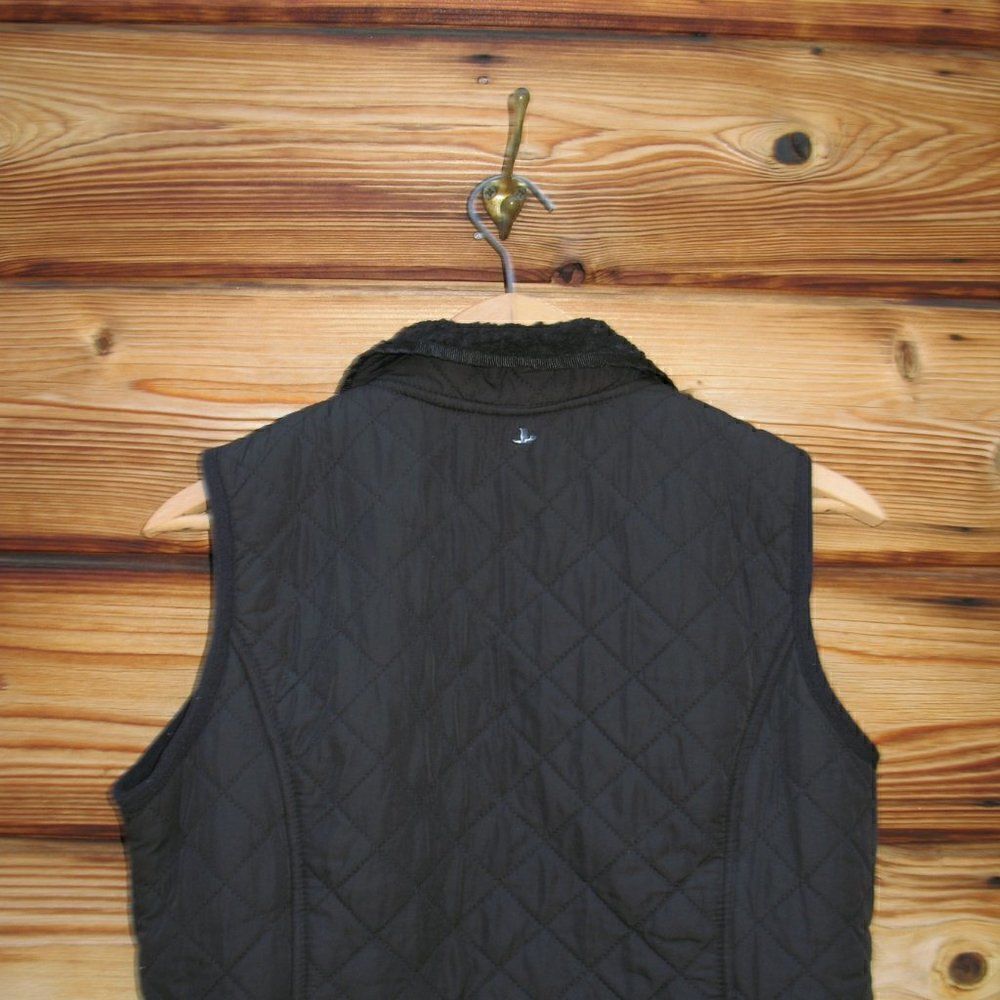 Prana Black Quilted Sherpa Vest - Picture 6 of 7